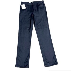 👖🏢 HILTL Downey Wool Blend 5‑Pocket Pants | Men’s 33x36 | Dark Navy Contemporary